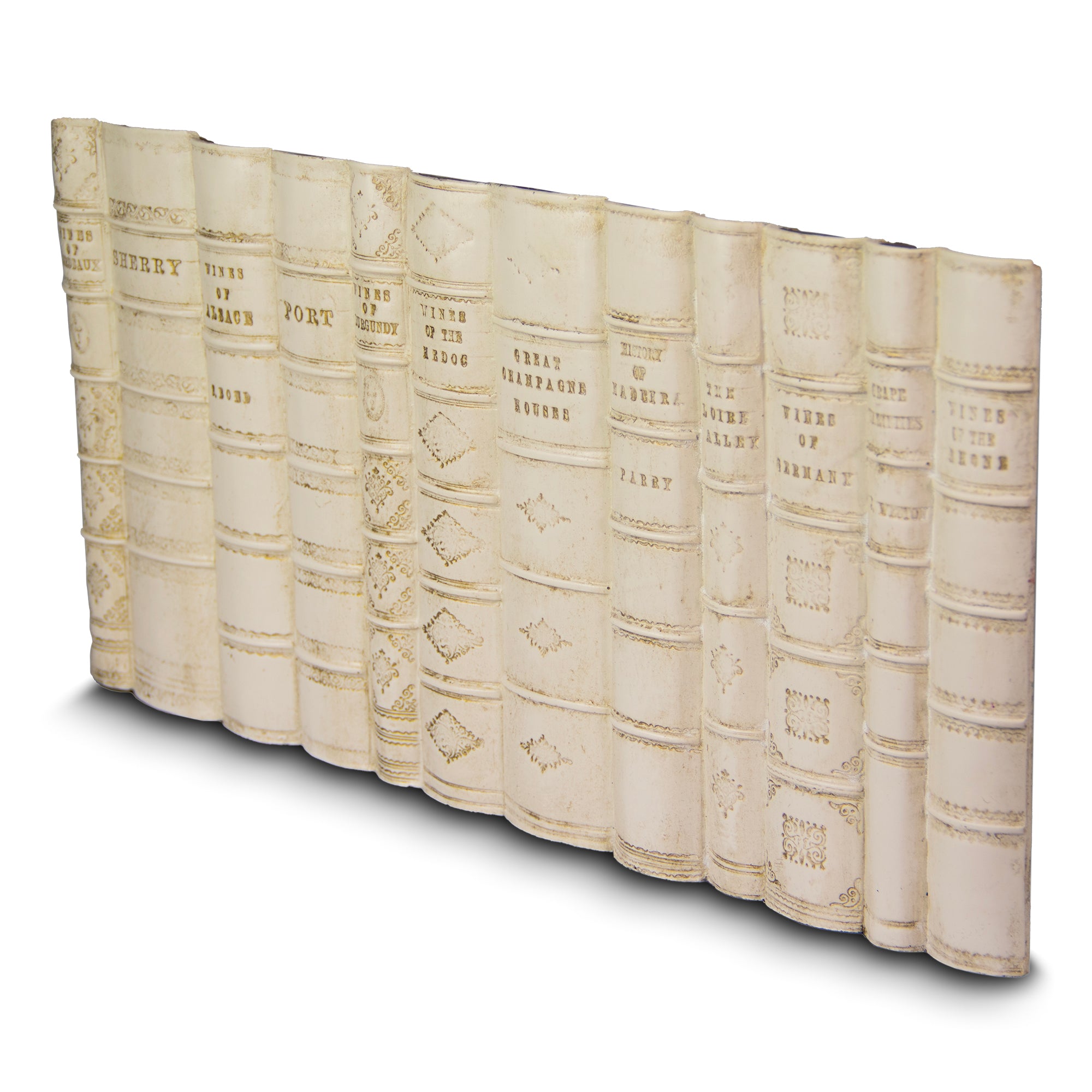 Assorted Wines Faux Book Hideaway Panel - Original Book Works