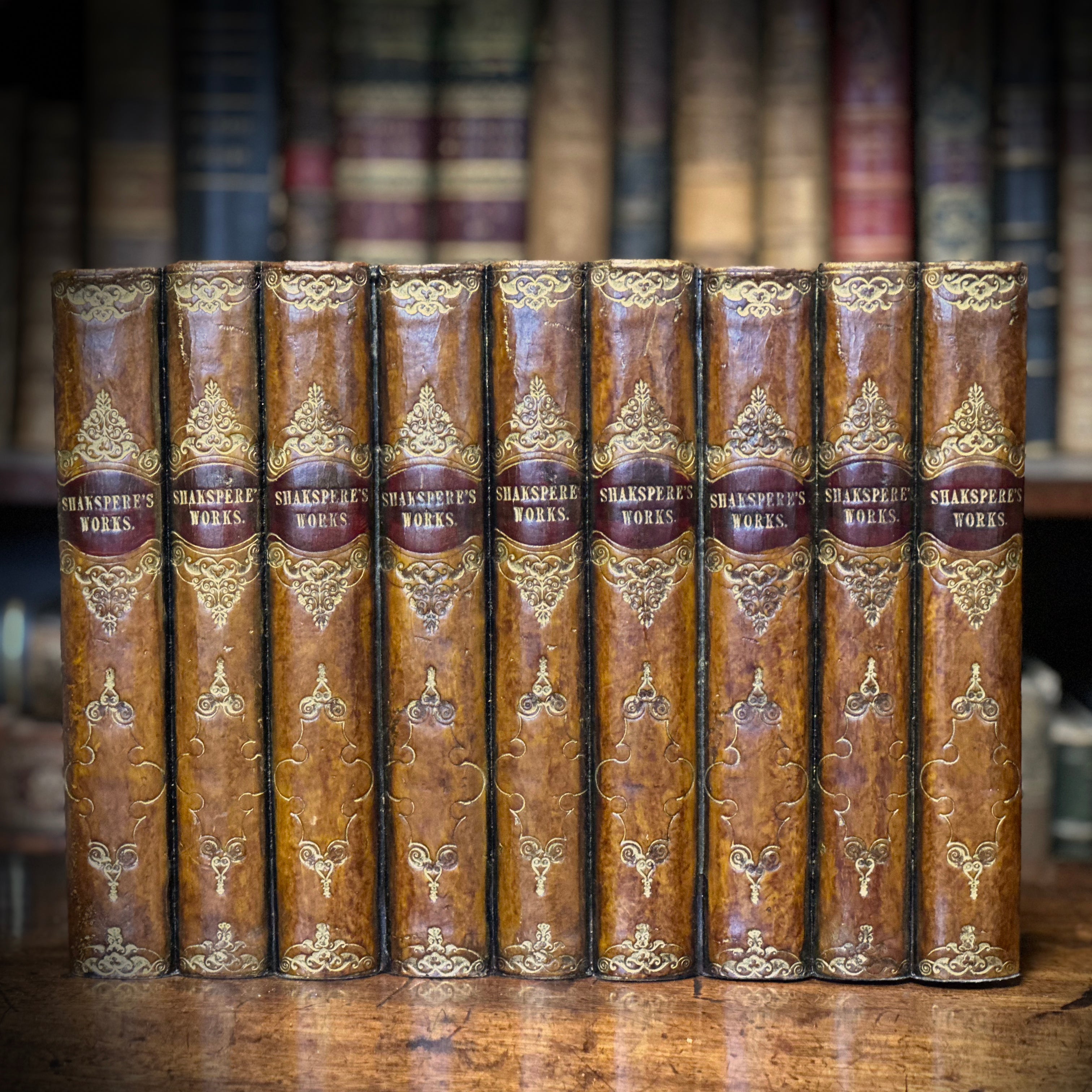 Shakespeare Faux Book Hideaway Panel - Original Book Works