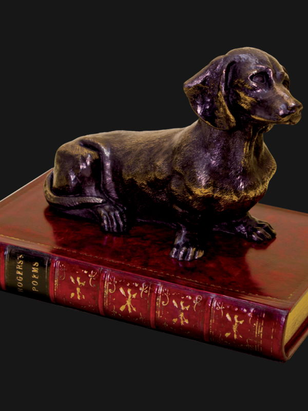 Dachshund Paperweight - Original Book Works