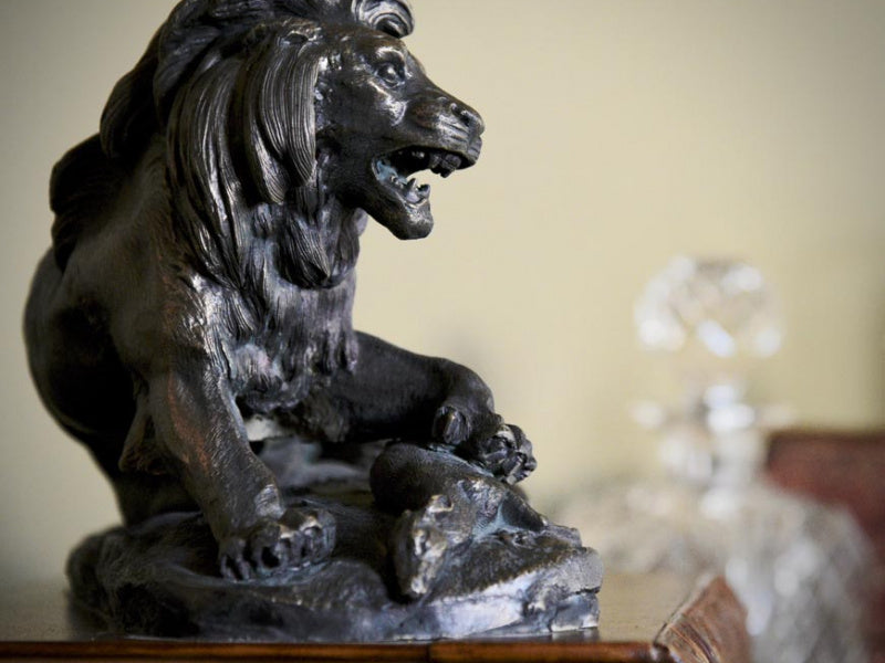 Congo Lion Paperweight - Original Book Works