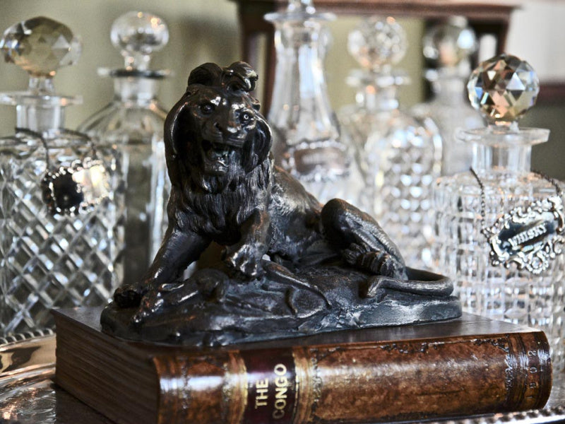 Congo Lion Paperweight - Original Book Works