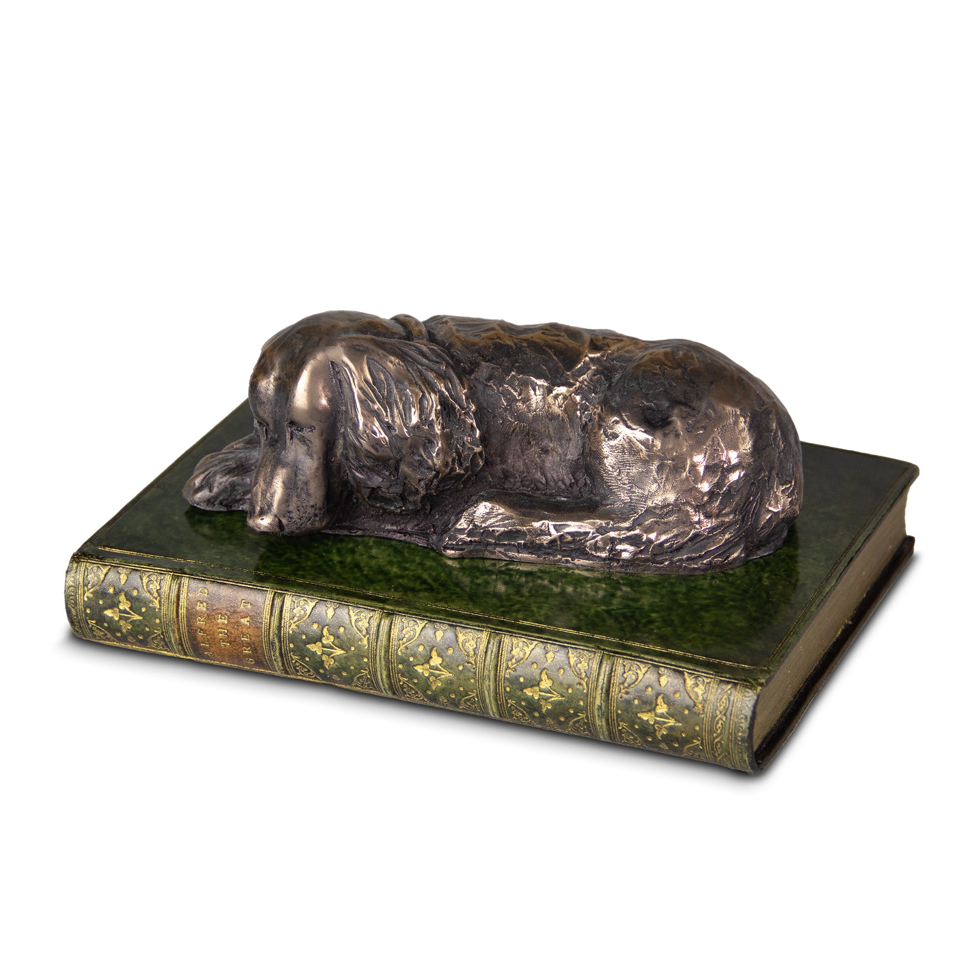 Spaniel Book Paperweight