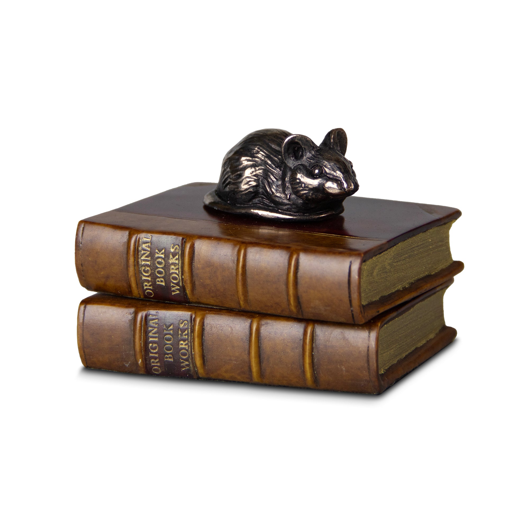 Mouse Double Book Paperweight
