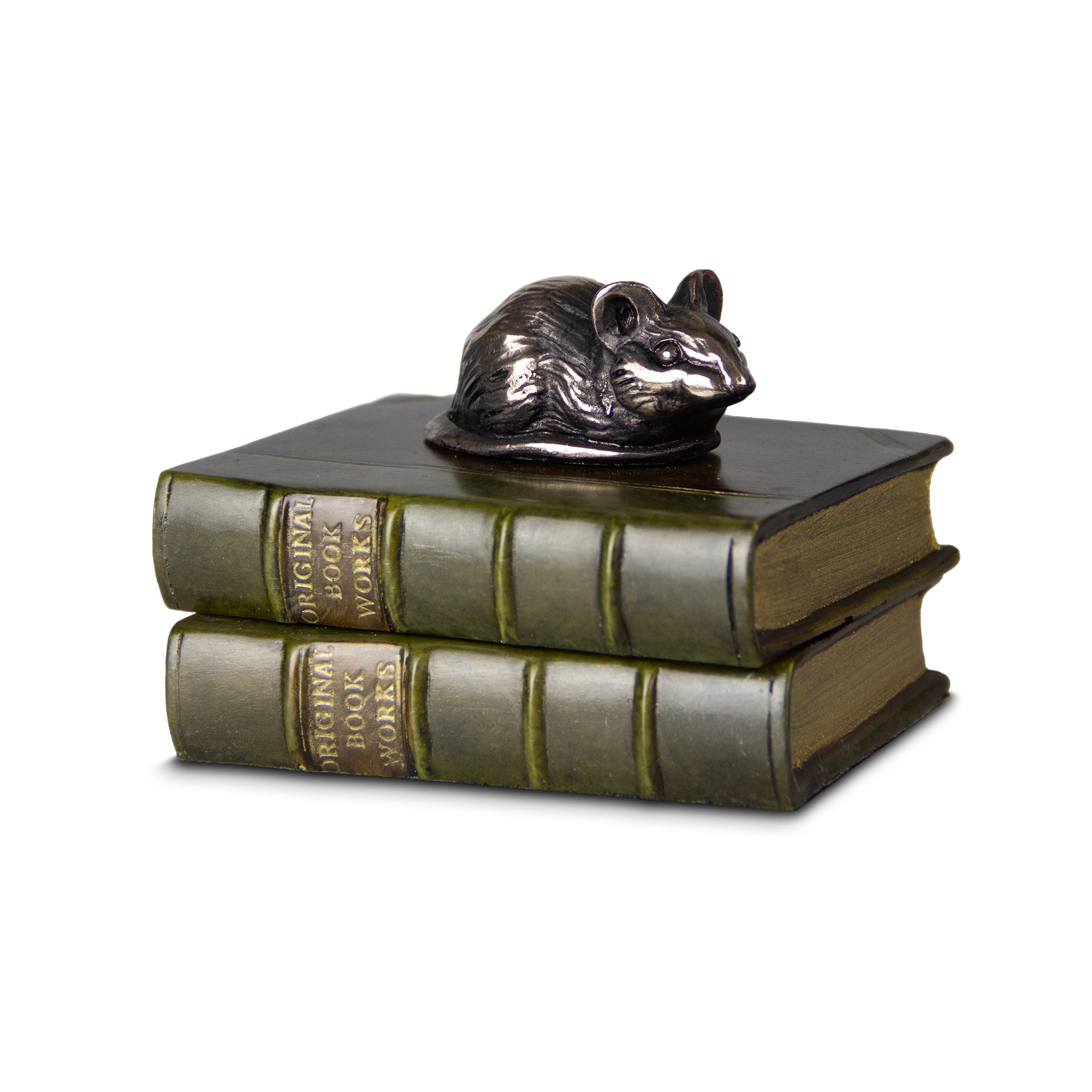 Mouse Double Book Paperweight