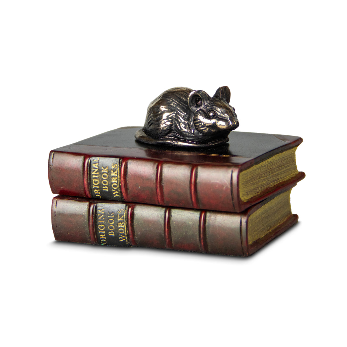 Mouse Double Book Paperweight