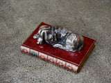 Spaniel Book Paperweight
